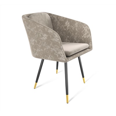 Стул SHT-ST43-1/S95-1
                        карамельный латте / чёрный муар / золото