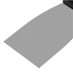 Шпательная лопатка из нержавеющей стали, 60 мм, пластмассовая ручка Сибртех