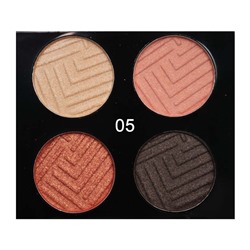 Тени O.TWO.O 4 Colours Eyeshadow №5 4x2.5 g
