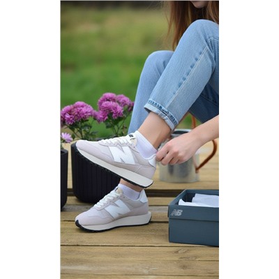 New Balance cl runner TM из натуральной замши и нейлона