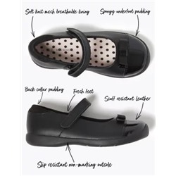 Kids' Leather Freshfeet™ School Shoes (8 Small - 1 Large)