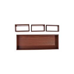Органайзер 4 секции, 34×12×10 см, для офиса
