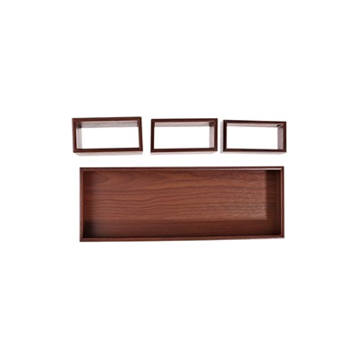 Органайзер 4 секции, 34×12×10 см, для офиса