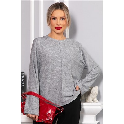 Джемпер трикотажный Ютта (серый) Б14726-30М