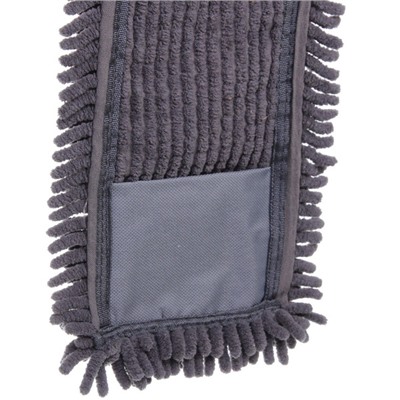 Сменная насадка Селфи,микрофибра 40х11 см 100гр букли Gray