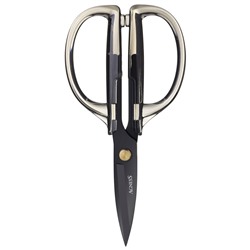 КУХОННЫЕ НОЖНИЦЫ ЦВЕТ ГРАФИТ, ГАЛЬВАНОПОКРЫТИЕ, 19,5СМ (МАЛ=12ШТ)