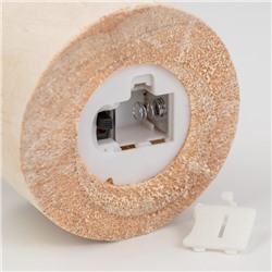 Фигурка светящаяся RISALUX «Тыква», LED-ночник, 3×AG10, шар-8 см, 6.5×6.5×11.5 см