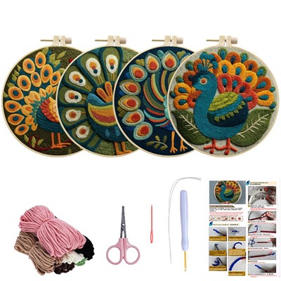 PUNCH Набор для творчества ковровая вышивка 943816745634-1