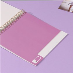 Фотоальбом на спирали 20 листов «Палитра», объёмный элемент и 4 вкладки, 24×24 см