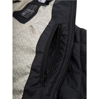 Куртка утепленная для мальчика NIKASTYLE 4м6324 черный Nikastyle