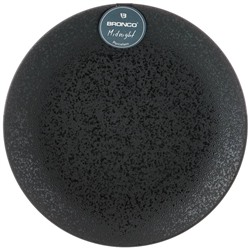 ТАРЕЛКА ЗАКУСОЧНАЯ BRONCO "MIDNIGHT" 20,5 СМ (МАЛ=2ШТ/КОР=48ШТ.)