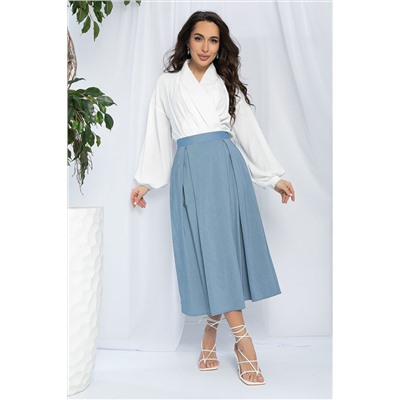 Юбка Городская среда (голубой джинс) Ю13079-16М