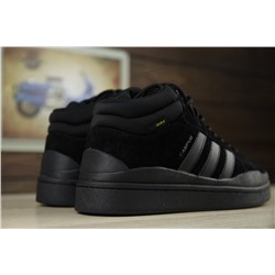 Зимние Adidas Campus из натуральной замши