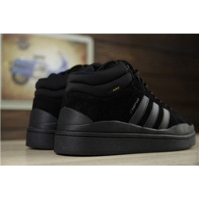 Зимние Adidas Campus из натуральной замши