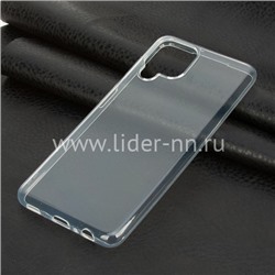 Задняя панель для Samsung Galaxy  A22 Силикон  прозрачная (пакет)