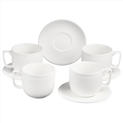 ЧАЙНЫЙ НАБОР LEFARD "FREE LINE" НА 4 ПЕР. 8 ПР. 300 МЛ (КОР.=6НАБ.)