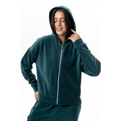 Джемпер женский 24-562L18 т.зеленый