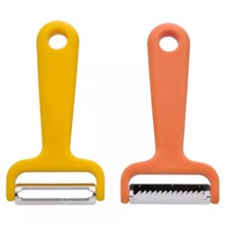 Набор овощерезок (2 шт), UPPFYLLD Vegetable Cutters Bright Yellow/Bright Orange Set, произв. IKEA