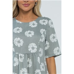 Платье Воздушный поцелуй (мята) П13492-18М