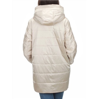 BM-81 LT. BEIGE  Куртка демисезонная женская (100 гр. синтепон)