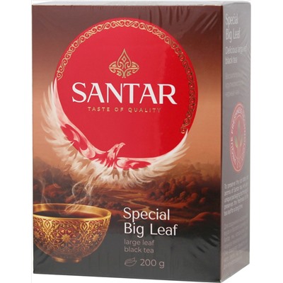 SANTAR. Special Big Leaf 200 гр. карт.упаковка