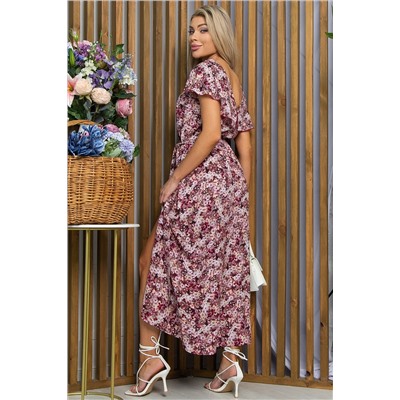 Платье Жара (бордовое) П13415-16М