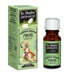 Масло эфирное Dr. SHUSTER Чайного дерева 10 мл, Хиты продаж