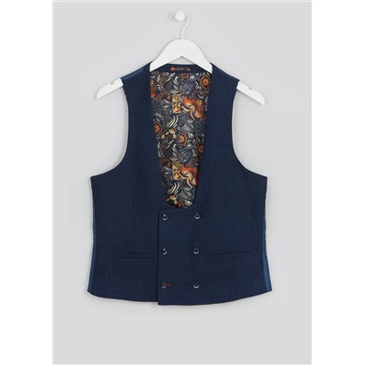 Broken Stitch Honister Slim Fit Suit Waistcoat