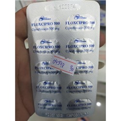 Floxcipro 500 мг 10 таблеток