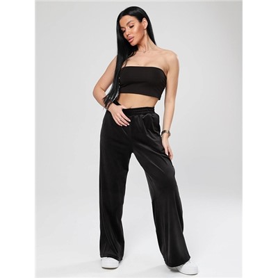 Женские брюки Марлена макси / черный