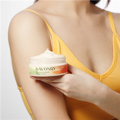 Крем-масло для тела Персик и тимьян, 150мл