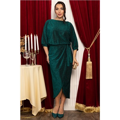 Платье праздничное Багира (изумруд) П14639-12М