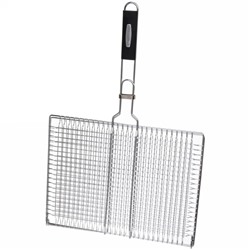 Решетка-гриль 30*40 см BBQ Premium (длина с ручкой 60 см)