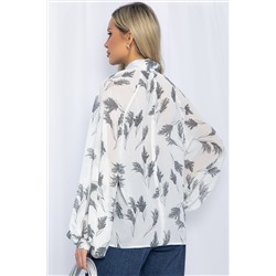 Блуза История любви (белая) Б13265-7М