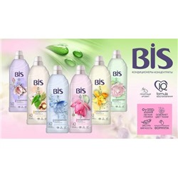 Кондиционер для белья концентрированный «BIS»®  «Пион и белые цветы», 900 мл