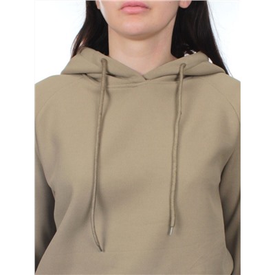 NOF30 OLIVE Костюм спортивный женский (хлопок 90%, полиэстер 10%)