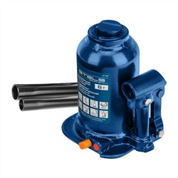 Домкрат гидравлический бутылочный телескопический, 6 т, подъем 180-410 мм Stels