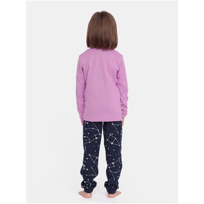 Пижама для девочки Cherubino CSKG 50087-45 Лаванда Baby Boom