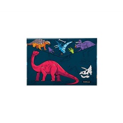 Папка-конверт на кнопке пластиковая ErichKrause Dino Planet, A4