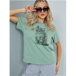 Футболка женская арт. 12722/Kitten