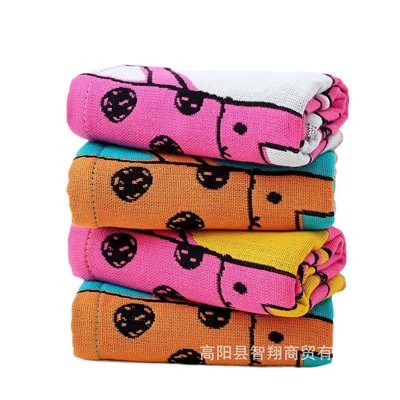 Cotton gauze towel, children's scarf for kindergarten, wholesale
