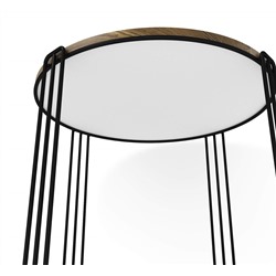 Столик кофейный SHT-CT33
                        черный муар / светлый орех