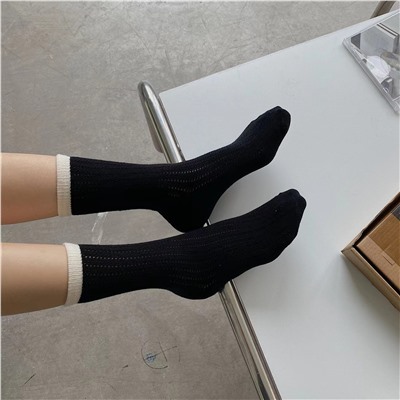 Trend Japanese autumn knee socks, mid-length