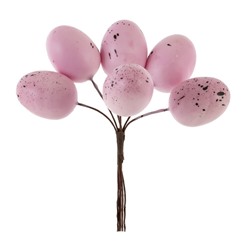 GAEM Набор из 6-ти изделий декоративных "Яйца пасхальные", L17 W3,5 H17,5/10 см