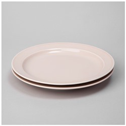 НАБОР ТАРЕЛОК ОБЕДЕННЫХ LEFARD TINT 24 СМ (РОЗОВЫЙ) 2 ШТ.