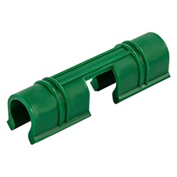 Универсальные зажимы для крепления к каркасу парника D 12 мм, 20 шт в упаковке, зеленые Palisad