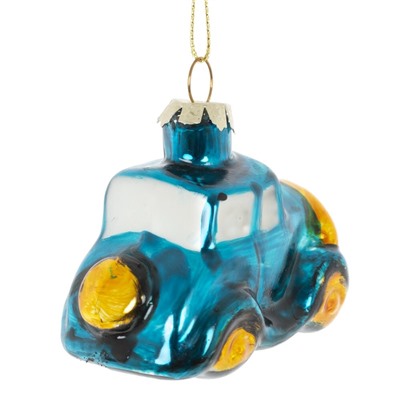 Украшение новогоднее "Машинка", L7 W4 H6 см