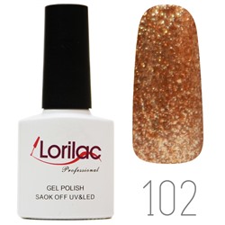 Гель лак Lorilac Professional № 102 10 ml