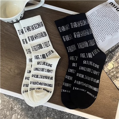 Shark, trousers for men and women, knee socks hip-hop style, western style, European style, mid-length