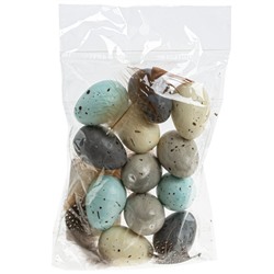 GAEM Набор из 12-ти изделий декоративных "Яйцо", L11 W3 H17 см